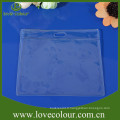 Sac pvc transparent personnalisé, support de carte plastique